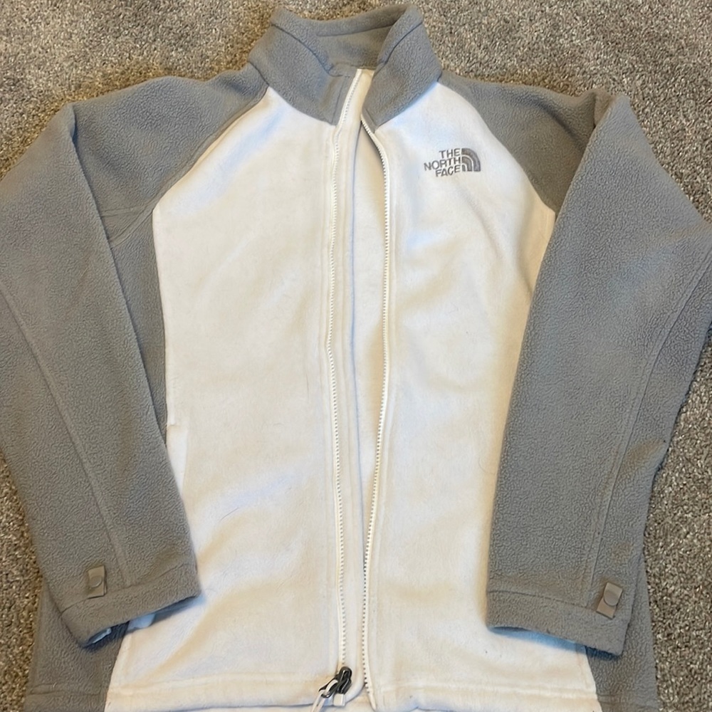 The North Face fleece zip up jacket